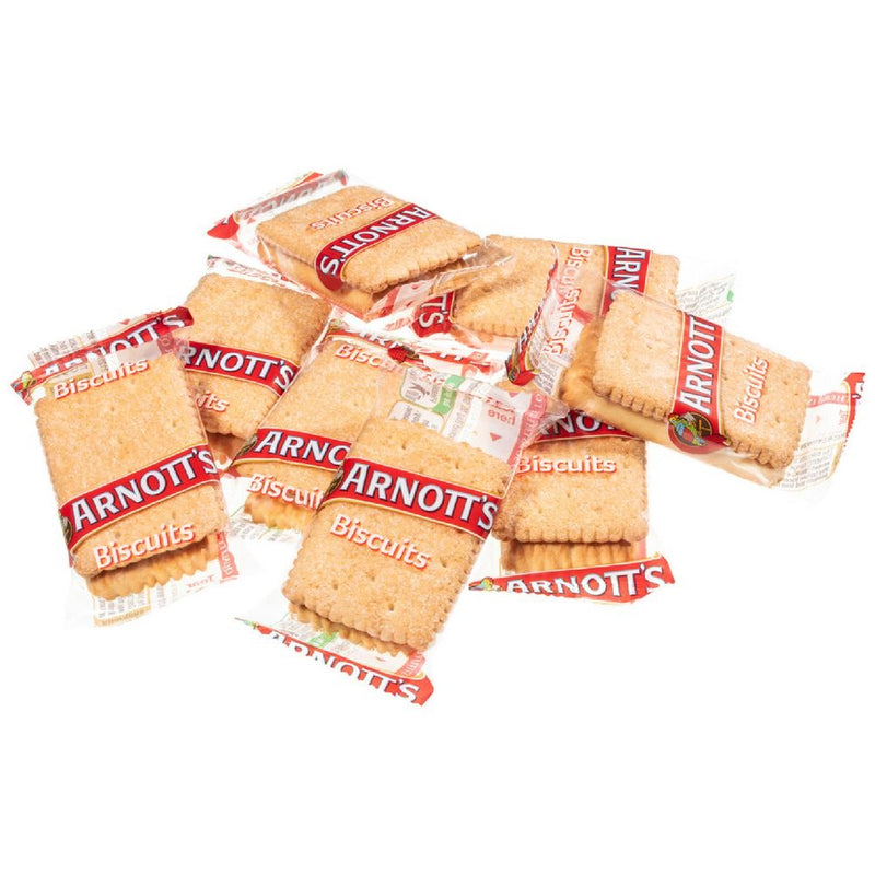 Arnotts Biscuits Portions Scotch Finger and Nice Individual Wrap 150 Pack Carton Bulk Box