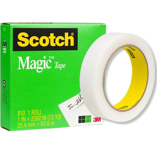 Scotch 810 Magic Sticky Tape 25.4mmx65.8m