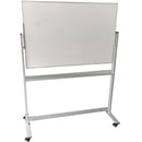 Quartet Penrite Whiteboard Magnetic Mobile Portable On Wheels 1200x1500mm
