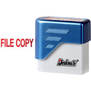 Deskmate Pre-Inked Stamp File Copy Red