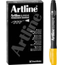 Artline Supreme Permanent Marker Yellow Box 12