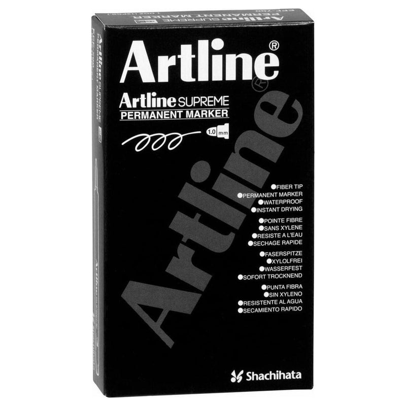 Artline Supreme Permanent Marker Royal Blue Box 12