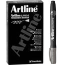 Artline Supreme Permanent Marker Grey Box 12