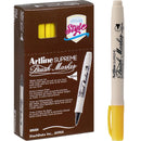 Artline Supreme Brush Marker Yellow Box 12