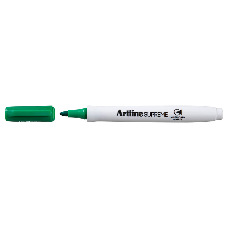 Artline Supreme Whiteboard Marker Green Box 12