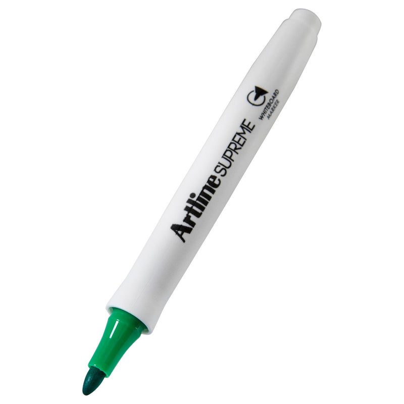 Artline Supreme Whiteboard Marker Green Box 12