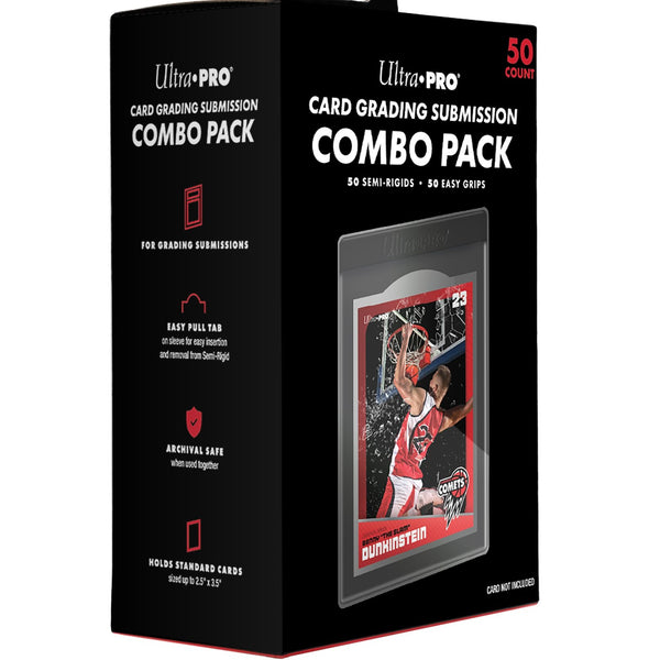 Ultra Pro UP16572 Card Grading Submission Combo 50 Pack Sleeves