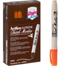 Artline Supreme Brush Marker Orange Box 12
