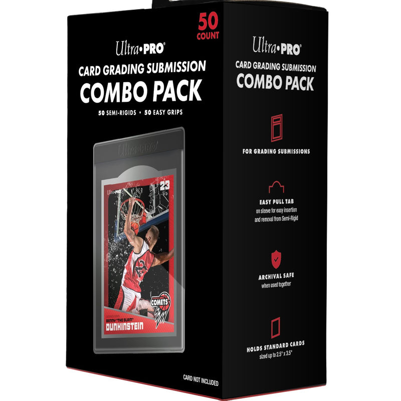 Ultra Pro UP16572 Card Grading Submission Combo 50 Pack Sleeves