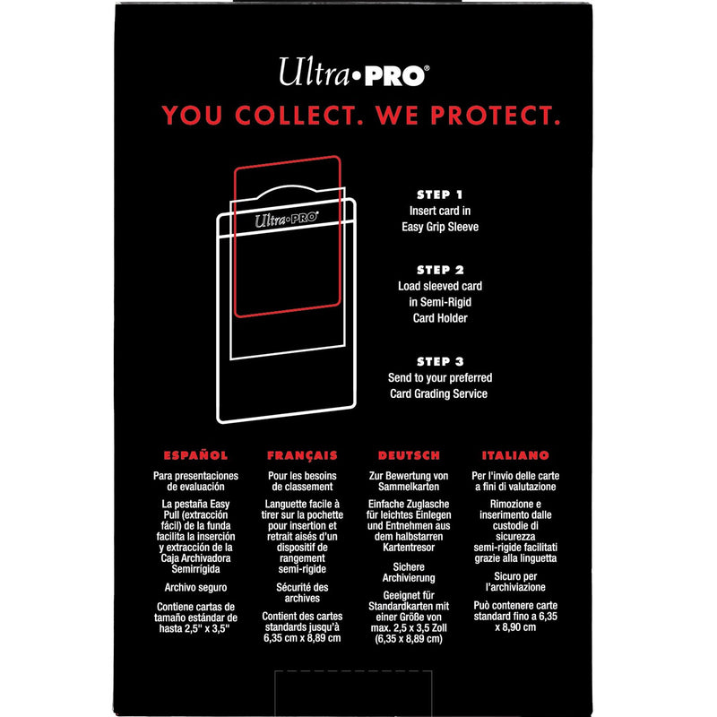 Ultra Pro UP16572 Card Grading Submission Combo 50 Pack Sleeves