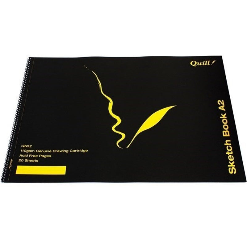 Quill Sketch Book Q532 A2 420x594mm 5 Pack