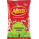 Allens Strawberry And Cream Lollies 1.3Kg Bag