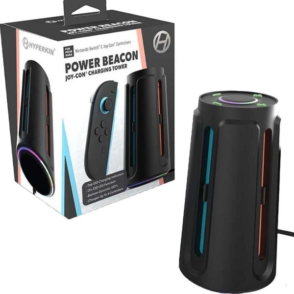Hyperkin Power Beacon Joy-Con Charging Tower for Nintendo Switch 2 Hub Dock Charger