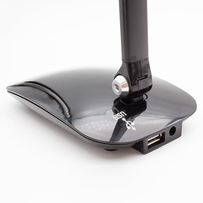 Nero Desk Lamp Light with USB Charing Port 3 Dimmer Levels Adjustable Head