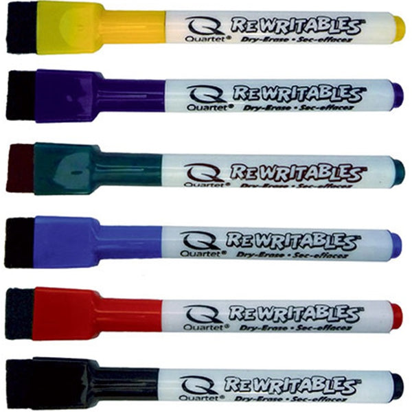 Quartet Rewritables Dry Erase Markers Pack 6