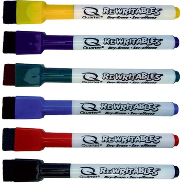 Quartet Rewritables Dry Erase Markers Pack 6