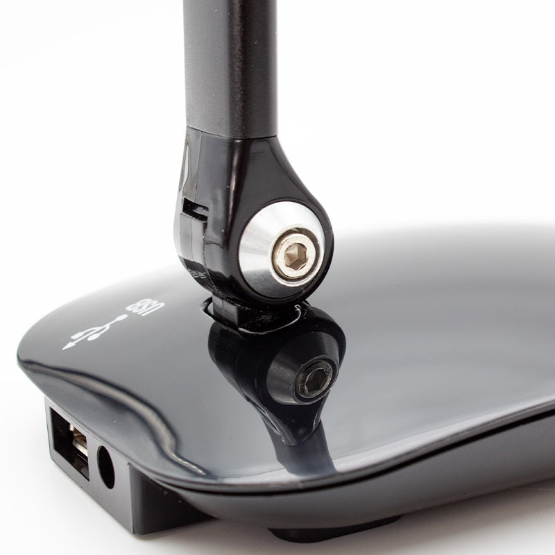 Nero Desk Lamp Light with USB Charing Port 3 Dimmer Levels Adjustable Head