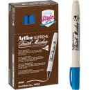 Artline Supreme Brush Marker Royal Blue Box 12