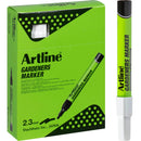 Artline Gardeners Permanent Marker White Box 12