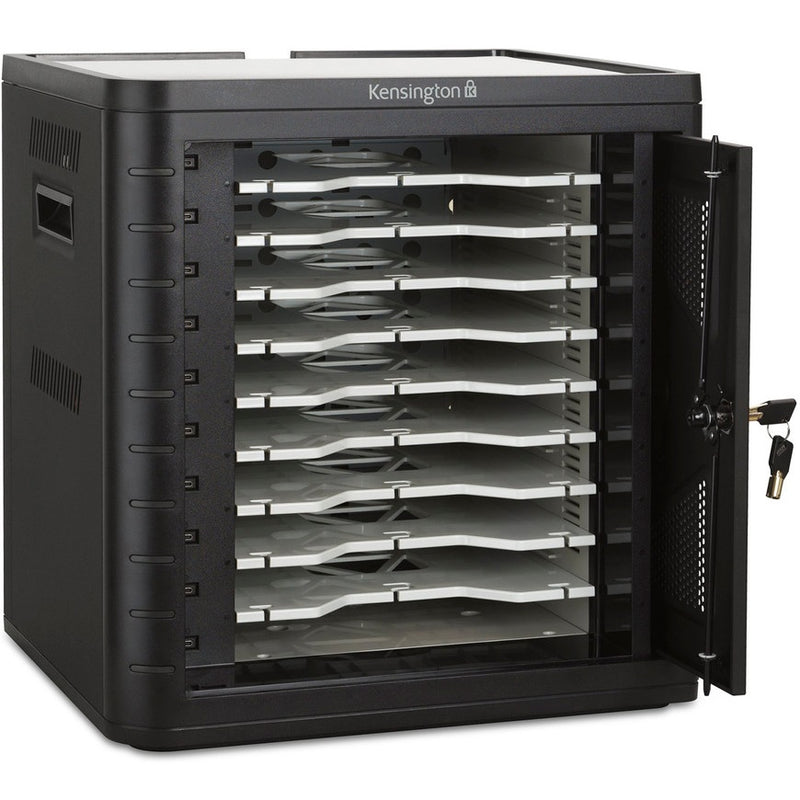Kensington USB-C Charging Cabinet for Up to 10 Tablets Black
