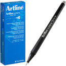 Artline Supreme Fineline Pen 0.4mm Pastel Grey Box 12