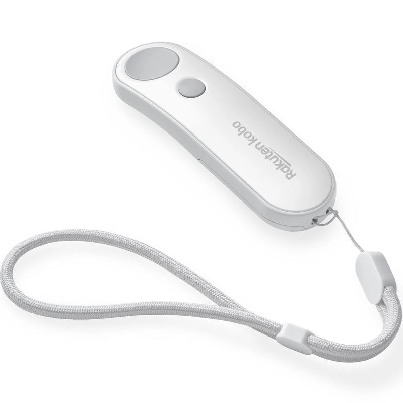 Kobo eBook eReader Page Turner Remote Controller White Newsprint Grey