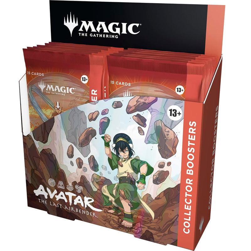 Magic the Gathering Avatar Last Airbender Collector Booster Box Display 12 Packs Sealed Trading Card Game