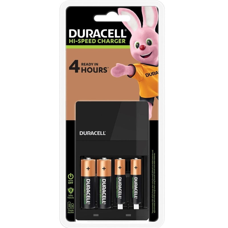Duracell AA AAA Batteries Charger Rechargeable Batteries Included