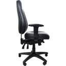 Buro Persona Leather Office Chair Ergonomic with Arms Black