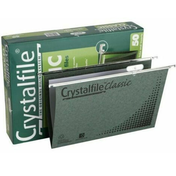 Crystalfile Suspension Files Foolscap Classic Pack 20