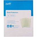 Bantex Economy Sheet Protectors 35 Micron A5 Clear Box 100