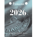 Collins 2026 Calendar Refill Day To Page Top Punch Daily Quotations
