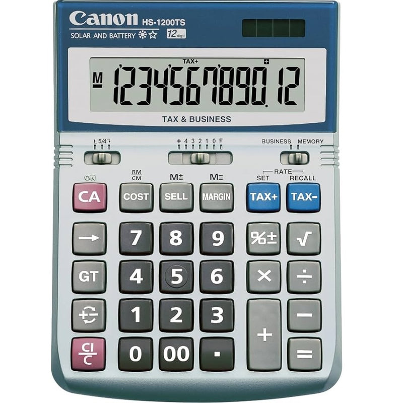 Canon Desktop Calculator HS1200TS 12 Digit