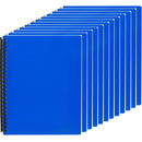 Marbig Display Book Refillable 40 Pocket A4 Blue 12 Pack