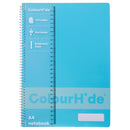 Colourhide Notebook 120 Page A4 Light Sky Blue 10 Pack