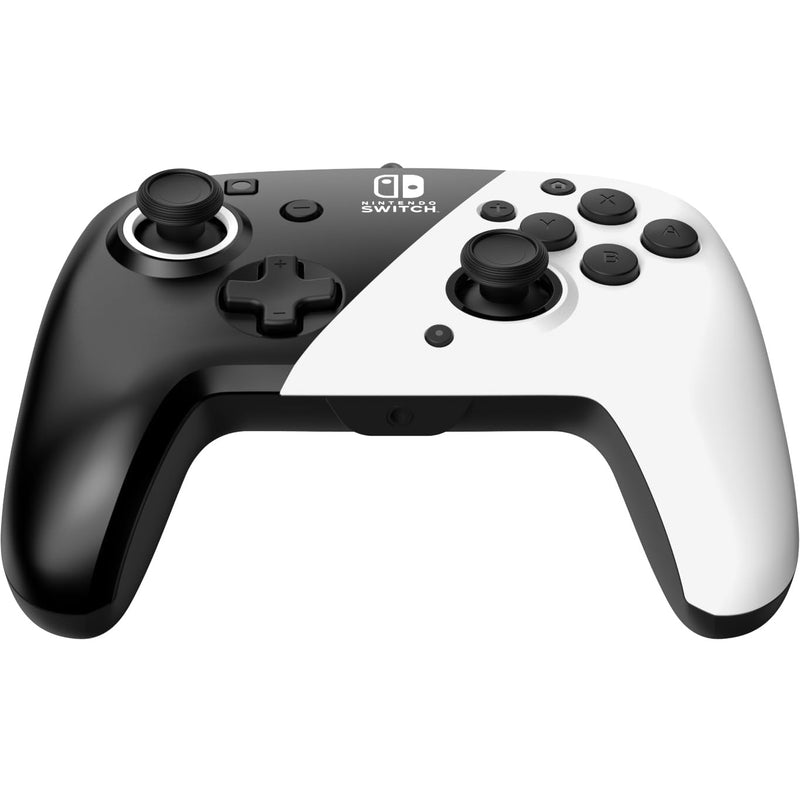 PDP Faceoff Deluxe Wired Controller Black White Nintendo Switch