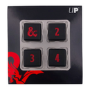 Ultra Pro: UP18613 Heavy Metal D6 x4 Dice Set for Dungeons & Dragons