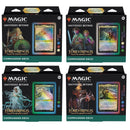 Magic the Gathering The Lord of the Rings Tales of Middle Earth Commander Decks 4 Decks Per Display