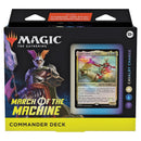 Magic the Gathering March of the Machine Commander Decks 5 Decks Per Display