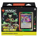 Magic the Gathering March of the Machine Commander Decks 5 Decks Per Display