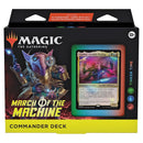 Magic the Gathering March of the Machine Commander Decks 5 Decks Per Display