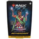 Magic the Gathering Aetherdrift Commander Decks 4 Decks Per Display