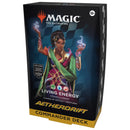 Magic the Gathering Aetherdrift Commander Decks 4 Decks Per Display