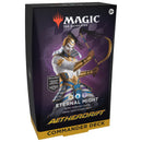 Magic the Gathering Aetherdrift Commander Decks 4 Decks Per Display