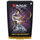 Magic the Gathering Aetherdrift Commander Decks 4 Decks Per Display