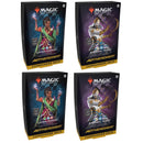 Magic the Gathering Aetherdrift Commander Decks 4 Decks Per Display