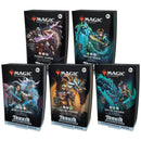 Magic the Gathering Tarkir Dragonstorm Commander Decks 5 Decks Per Display