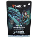 Magic the Gathering Tarkir Dragonstorm Commander Decks 5 Decks Per Display