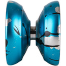 Duncan Yo Yo Expert Barracuda Blue with Splash