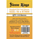Sleeve Kings Board Game Sleeves Standard USA 56mmx87mm 110 Sleeves Per Pack